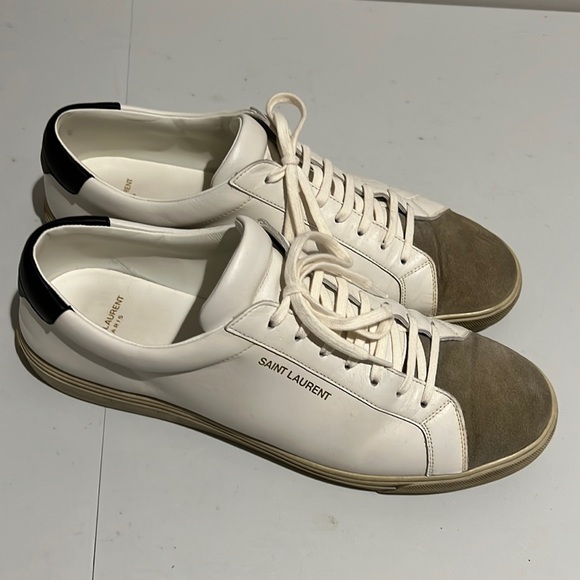Mens Saint Laurent Andy Low Top Sneaker - Picture 1 of 5